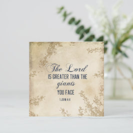 1ヨハネ4 4あなたがたの中にいる者はバイブル素晴らしカードである