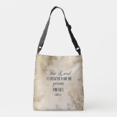1ヨハネ4 4主は巨大なバイブル素晴らしよりもも優れている クロスボディバッグ (裏面)