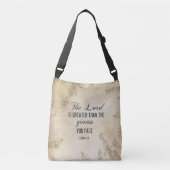 1ヨハネ4 4主は巨大なバイブル素晴らしよりもも優れている クロスボディバッグ (正面)