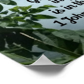 1ヨハネ4:4素晴らしは、あなたがたの内にある者 ポスター (角)