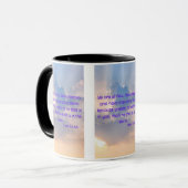 1ヨハネ4:4 KJV聖書の詩Pic 2-Tone Mug マグカップ (正面左)
