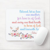 1ヨハネ4:7 聖書の箇所 マウスパッド (マウス)