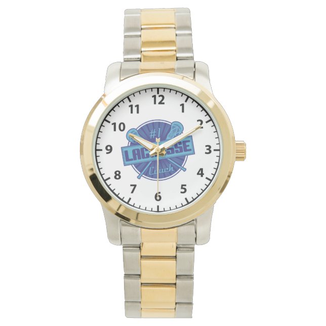 #1ラクロスコーチリストウォッチ、ウォッチスタイルの選択 腕時計 (正面)