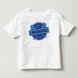 #1ラクロスコーチ(青) トドラーTシャツ