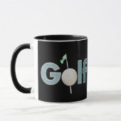 1ワード: ゴルフ マグカップ (左)