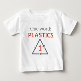 1ワード: プラスチック ベビーTシャツ