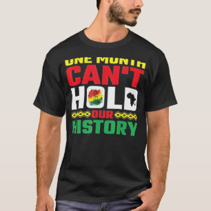 1ヶ月では歴史を持ち越すアパレルアフリカM Tシャツ