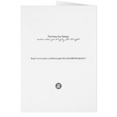 1人おもしろいの考える男 (裏面)