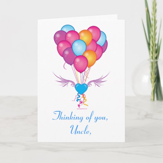 1人から良い叔父を得る カード (正面)