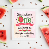 1人でメロンを1歳の誕生日へようこそ ポスター