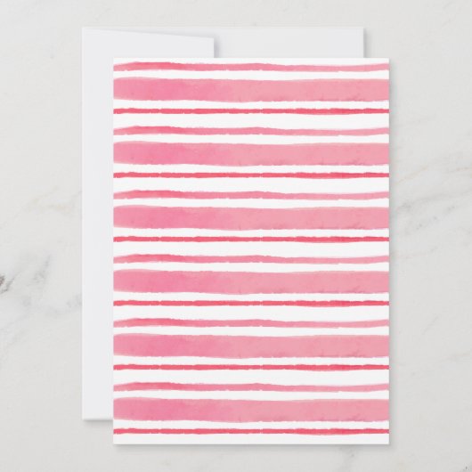 1人でメロンガールズ写真第1誕生日パーティー 招待状 (裏面)