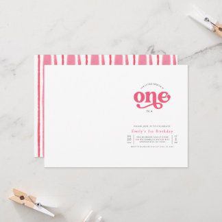 1人でメロンガールズ写真第1誕生日パーティー 招待状