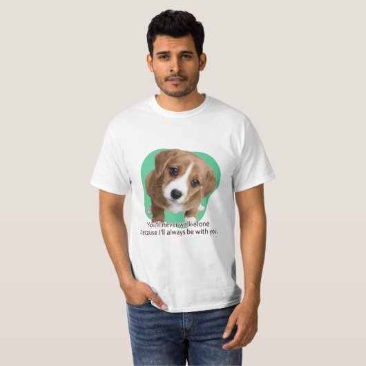 1人で歩くのは… Tシャツ (正面フル)