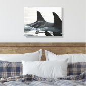 1人で泳ぐことは決してないキャンバスプリント キャンバスプリント (インサイチュ (寝室))