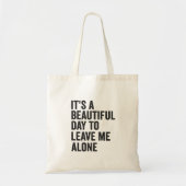 1人で贈り物を離れ楽しめる美しいおもしろい日 トートバッグ (正面)