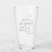 1人で飲んでない猫もしは家にいる タンブラーグラス (裏面)