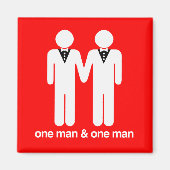 1人と1人 – .png マグネット (正面)