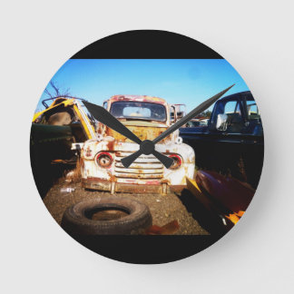 1人のがらくたもう一人の人の宝物 ラウンド壁時計