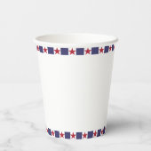 1人のアメリカ人バベ7月1日の誕生日の4日 紙コップ (裏面)