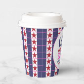 1人のアメリカ人バベ7月1日の誕生日の4日 紙コップ (右)