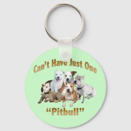 1人のピットブルしか持てない キーホルダー