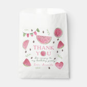 1人のメロンの女の子の誕生日感謝していよ フェイバーバッグ (正面)