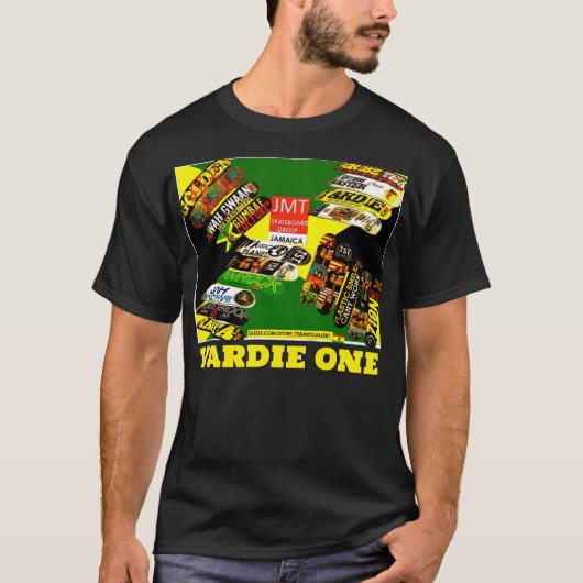 1人のヤディー。ベーシックダークTシャツ Tシャツ (正面)
