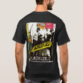 1人のヤディー。ベーシックダークTシャツ Tシャツ (裏面)