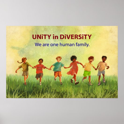 1人の人間の家族 ポスター (正面)