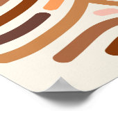 1人の人間の指紋。アンチ人種差別 ポスター (角)