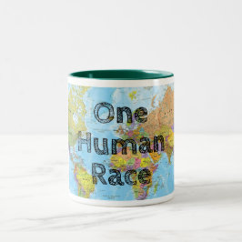 1人の人類 ツートーンマグカップ