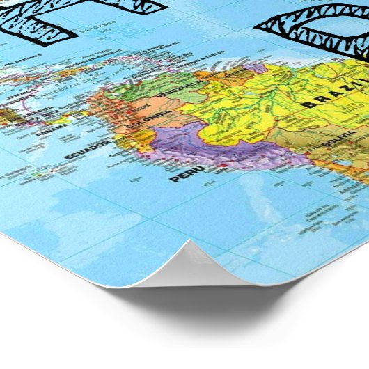 1人の人類 ポスター (角)