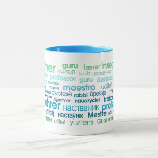 1人の先生 マグカップ (中央)