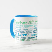 1人の先生 マグカップ (正面左)