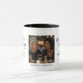 1人の友人があなたの人生の写真を変えることができる マグカップ (中央)