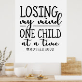 1人の子どもを産む ポスター (キッチン)