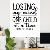 1人の子どもを産む ポスター (ホームオフィス)