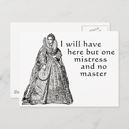 1人の愛人 ポストカード (正面/裏面)