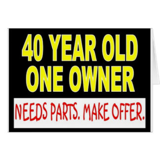 1人の所有者が部品を必要とする40歳は提供をします