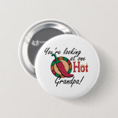 1人の熱い祖父 缶バッジ (正面&裏面)