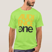 1人の聴衆 Tシャツ (正面)