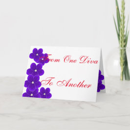 1人の花型女性歌手から別のものへの シーズンカード