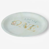 1人の誕生日パーティープレート!オーストラリアテーマ ペーパープレート (アングル)