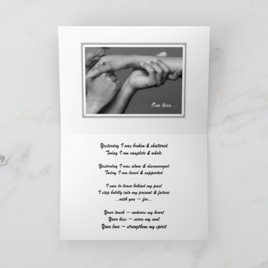 1人のtouch1のキス カード (内部)