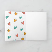 1人やる気を起こさせるのカッコいい女の子You Goガールクリップアートギル カード (内部)