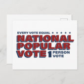 1人1票ポストカード ポストカード (正面/裏面)