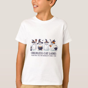 1以来の家父長制を忘れない子どものいない猫の女性 Tシャツ