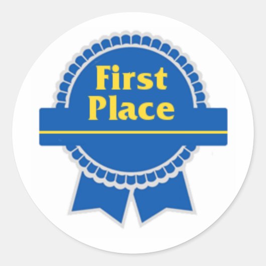 1位と2位 ラウンドシール (正面)