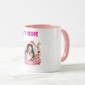 1位のお母さん カスタムマグ - 母の日ギフト マグカップ (正面右)