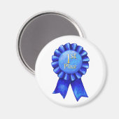 1位ブルーリボンマグネット マグネット (正面/裏面)